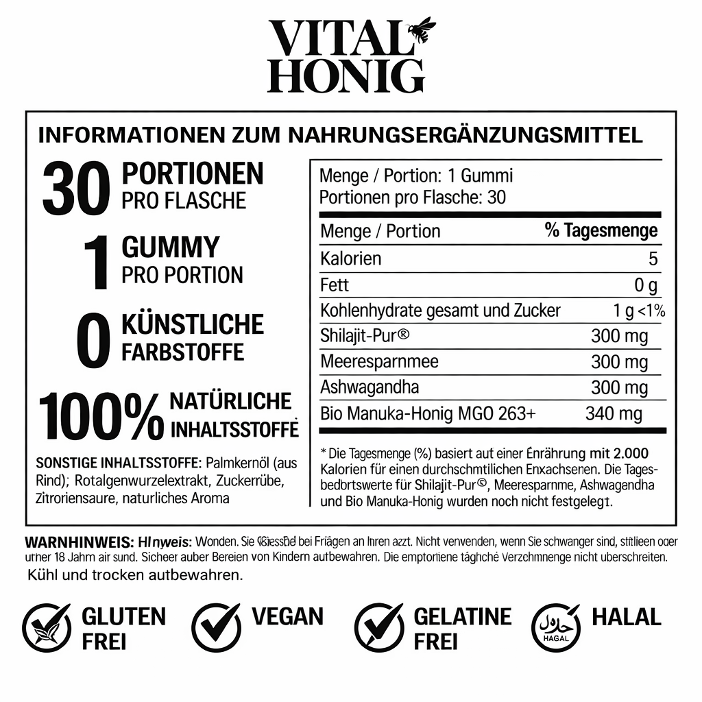 Vital Honig™ - Energiespender
